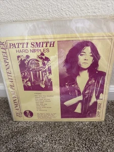 Patti Smith/John Cale Hard Nipples 1976 Ze Anonym Plattenspieler ZAP 7882 NM- - Picture 1 of 2