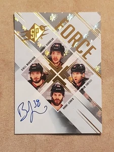 2024-25 UD SPX BOONE JENNER Force Autograph #’d /49 Columbus Blue Jackets - Picture 1 of 3