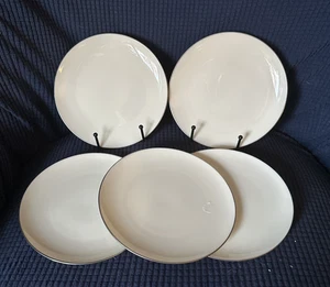 Lenox Olympia Platinum 7" Salat/App/Dessertteller 1950er PL X-303P 5er Set - Bild 1 von 4