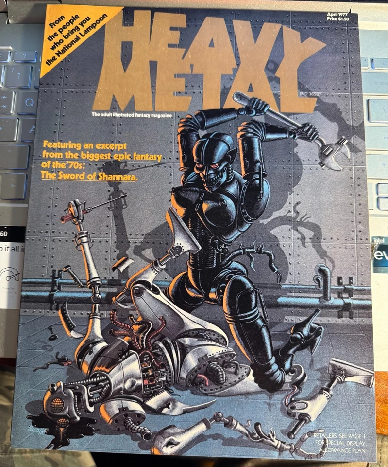 Heavy Metal Magazine 1977 First Edition No. 1 series Mint - N.Mint   - Image 1 of 4