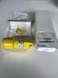 Thomas Betts Russellstoll 9C23U0 Pin & Sleeve Buchsenstecker 20A 600V 2P - Bild 1 von 5