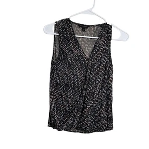Banana Republic Tank Top Damen Petite XXS transparent V-Ausschnitt leichtes Shirt - Bild 1 von 8
