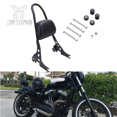 Подушечка спинки для пассажирской шины Harley Davidson Sportster 1200 Iron XL883N Sissy - Изображение 1 из 4