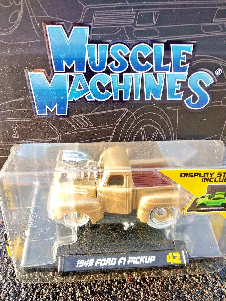Ford F1 pickup Muscle machines echelle 1:64, neuf dans sa boite,metal - Photo 1/3