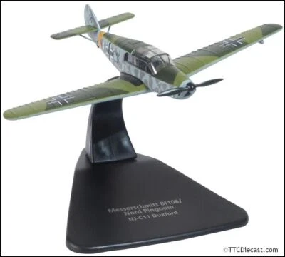 Oxford AC107 Duxford Messerschmitt Bf108 1:72 Scale, Brand New - Image 1 of 4