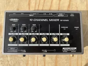 Mezclador estéreo portátil Roland Edirol M-10MX de 10 canales - Imagen 1 de 5