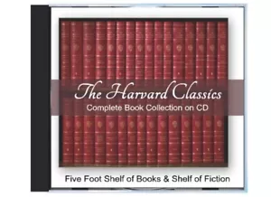 The Harvard Classics Complete Set 51 Volumes PDF DISC + 20 Vol. Shelf of Fiction - Picture 1 of 6