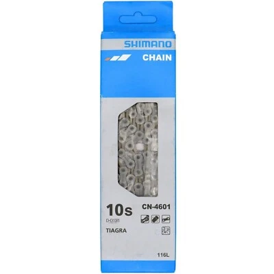 Shimano CN-4601 Tiagra HG Road Bike 10 Speed 116 links Compact Chain - image 1 of 2