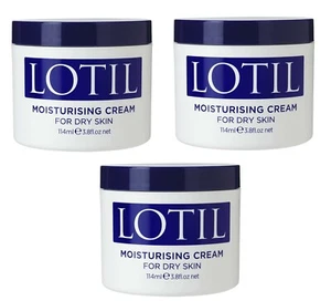 Lotil Cream for Dry Skin 3 x 114ml - Picture 1 of 4