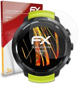 atFoliX 3x Screen Protector for Suunto D5 Screen Protection Film matt&shockproof - Zdjęcie 1 z 8