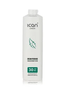 ICAN LONDON PROFESSIONAL CREAM PEROXIDE 30 VOL 9% 1000ML(BULK ORDER LESS PRICE)  - Picture 1 of 1
