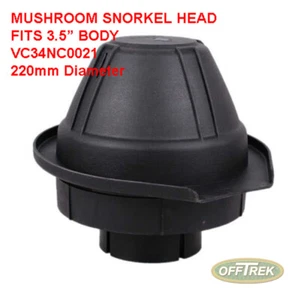 Land Rover/Off Road 4x4 para adaptarse: 3,5" CUERPO Cabeza de Snorkel HONGO - VC34NC0021 - Imagen 1 de 1