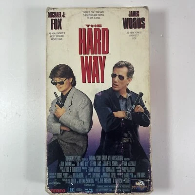 The Hard Way (VHS, 1991) Michael J Fox James Wood - Image 1 of 4