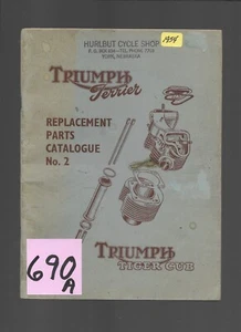 Triumph 1954 Terrier  Tiger Cub Replacement Parts # 690B - Picture 1 of 1