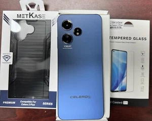 Open Box 8/10 - Celero3 5G Plus 2024 256GB Blue (UNLOCKED) (DESCRIPTION) - Picture 1 of 2