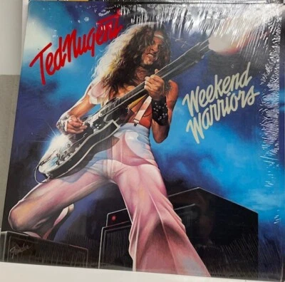 Ted Nugent ‎ Weekend Warriors  1st Pressing LP  Epic  FE 35551 SHRINK NM/NM+ - Image 1 of 4