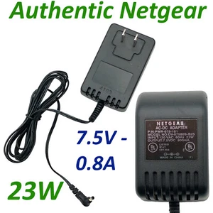 Genuine Netgear DV-07580S-B25 AC-DC Adapter 7.5V 800mA PWR-075-101 - Picture 1 of 5