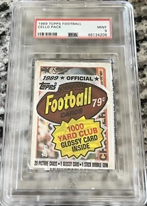 1989 Topps Football Cello Pack PSA 9 MINT - Bild 1 von 2