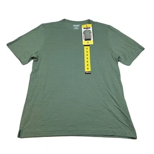 Kirkland Signature Pima Cotton Slub Tee Mens Small T-Shirt Soft Green NEW - Picture 1 of 8