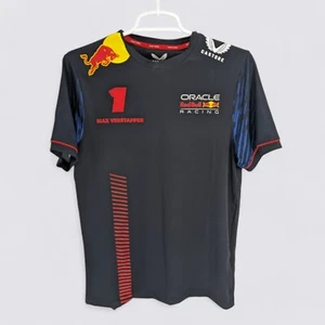 Red Bull Racing F1 Men's 2023 Max Verstappen Team T-Shirt Size Small - Picture 1 of 3