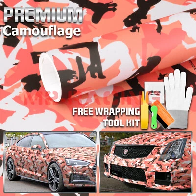 Camuflaje Camuflaje Mañana Madera Naranja Coche Vinilo Envoltura Calcomanía Hoja Película Hágalo Usted Mismo Foto 1 de 4