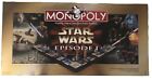 STAR WARS Episode 1 MONOPOLY COLLECTOR EDITION 3-D Board Game 1999 New 
