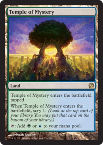 Temple of Mystery ~ Near Mint Theros MTG Magic UltimateMTG Land Card - Image 1 of 1
