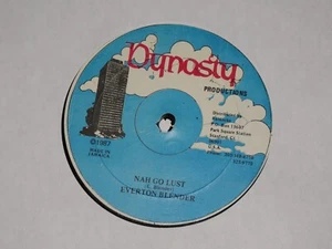 EVERTON BLENDER nah go lust / shirley 12" RECORD REGGAE 1987 JAMAICA RARE - Imagen 1 de 2