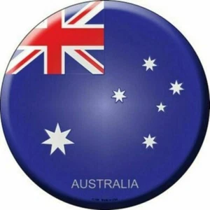 Australia flag Round Wall Sign 300mm diameter  (sb) - Picture 1 of 1