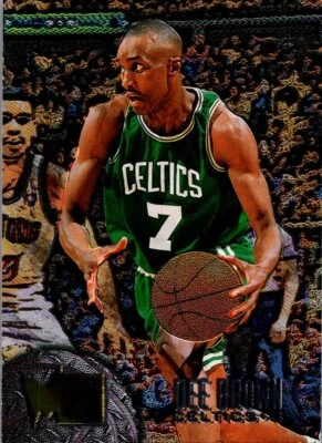 1995-96 Fleer Metal #5 Dee Brown Boston Celtics - Image 1 of 2