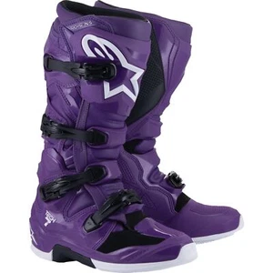 Alpinestars Tech 7 Boots - Purple - Size 10 2012025-38-10 - Picture 1 of 3