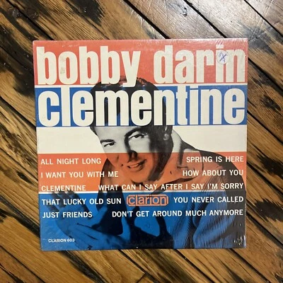 Sealed Bobby Darin  Clementine Sealed Vinyl Record- Clarion 603- NOS - Image 1 of 3