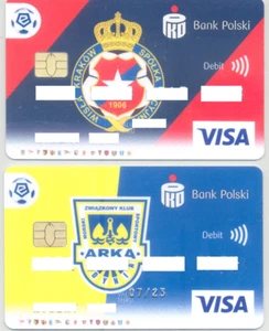 Poland bank cards , Visa , ( Expired ) - Picture 1 of 2