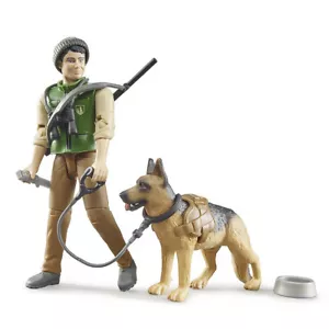 Bworld Est Ranger con perro y equipo Bruder #62660 - Imagen 1 de 1
