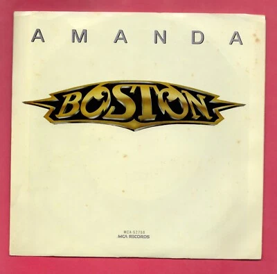 Boston Amanda / My Destination 45RPM 1986 MCA Records MCA-52756 R5 - Image 1 of 4