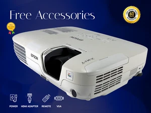 Bright 3LCD Projector 2500 Lumens HD USB for Office/Conference - Free Shipping - Picture 1 of 10