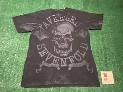 Camiseta para hombre adulto Avenged Sevenfold L banda grande Foto 1 de 4