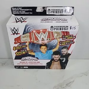 Titolo WWE Airnormous Universal Championship nuovo. Cintura Gonfiabile Giocattolo Lotta - Foto 1 di 6