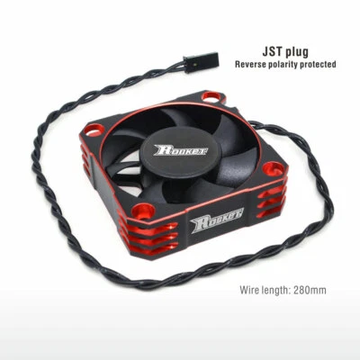 Surpass Hobby Rocket 35mm Aluminium High Speed 21000rpm fan Red / Black UK Stock - Image 1 of 4