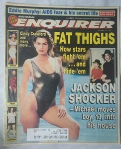 National Enquirer 25. November 1997 Michael Jackson Eddie Murphy Oprah Cindy Crawford - Bild 1 von 1
