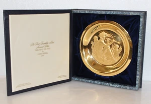 Franklin Mint 1977 Tribute To The Arts 24k Gold Plate Over Sterling Silver Plate - Bild 1 von 24