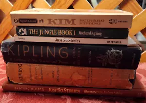 RUDYARD KIPLING collection book lot! Kim Just So Strories Jungle book MORE - Picture 1 of 1
