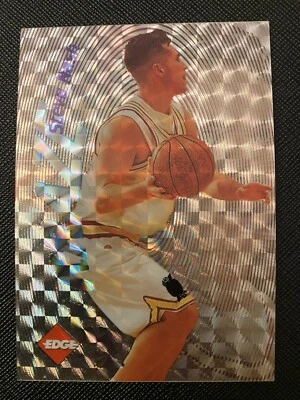 Tarjeta de novato Steve Nash 1996 Collector's Edge Key Kraze Holofoil #15 Foto 1 de 4