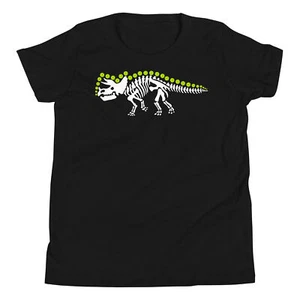 Pickleball Triceratops Funny Pickle Ball Dinosaur Lover Novelty Youth T-Shirt - Picture 1 of 6