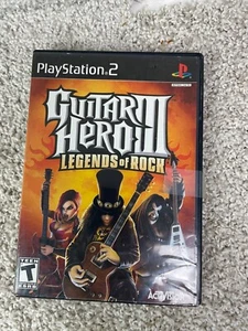 PlayStation 2 Activision 2007 Guitar Hero II Legends Of Rock Rated T non testato - Foto 1 di 3