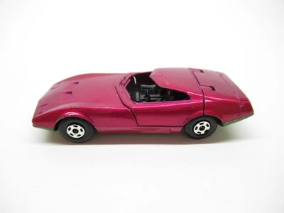 MATCHBOX SUPERFAST #52 ROSE DODGE CHARGER MK III MISSING GLASS - Image 1 of 4