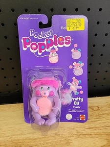 Popples Pocket vintage PRETTY BIT POPPLE 4'' 3334 MATTEL 1986 NUOVO DI ZECCA! SIGILLATO - Foto 1 di 12