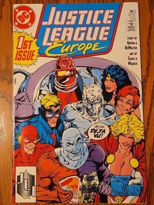 Liga de la Justicia Europa 1 - Cómic de alto grado Foto 1 de 4