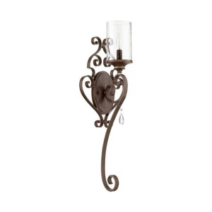 Quorum International 5473-1 San Miguel 1 Light 9-1/4"W Bathroom - Copper - Picture 1 of 2