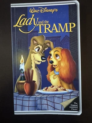 Nuevo Diario Cuaderno Diario Disney La Dama y el Vagabundo VHS Look Alike Foto 1 de 3